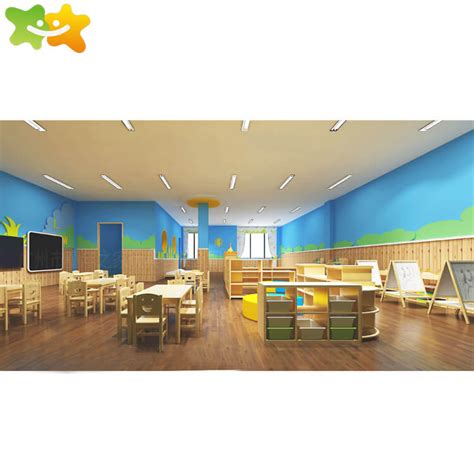 Wooden Multi-functional Integration Activity Room School Furniture