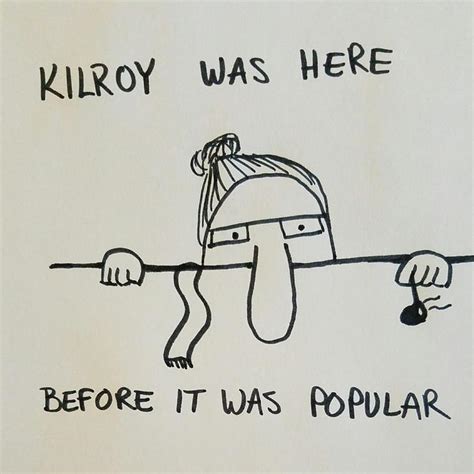 Hipster Kilroy | Kilroy Was Here | Know Your Meme