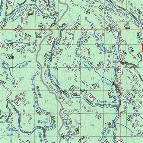 Payette National Forest Wesier, Council, New Meadows Ranger Districts Forest Visitor Map 2013 by ...