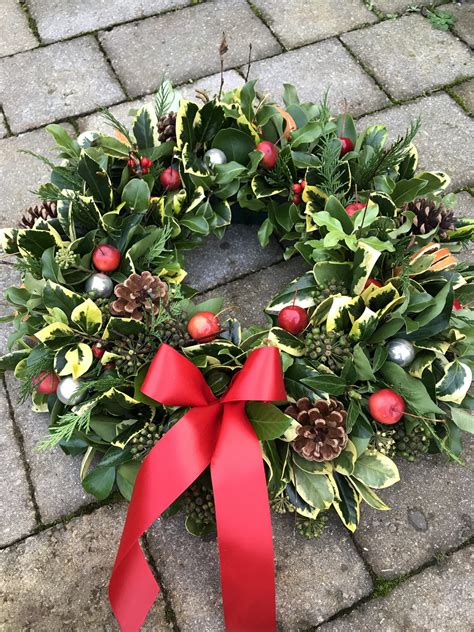 Traditional Holly Wreath from Nov 24th - 2020flowers.com Flowers in ...