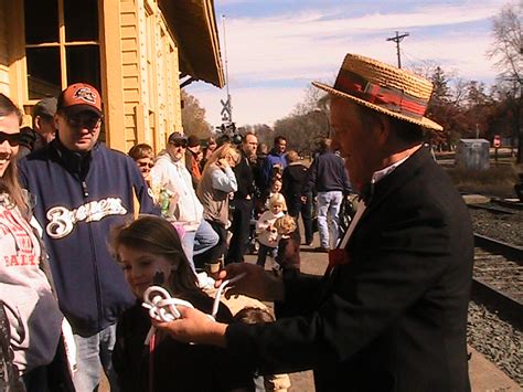 Magic in October at Osceola Train | Wisconsin Magician - Comedy Magic