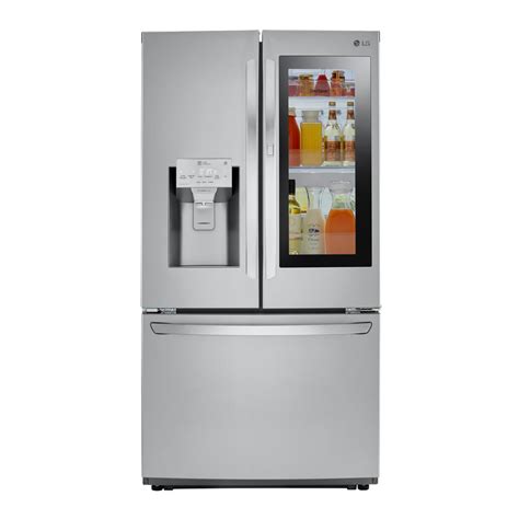 LG Electronics 26 cu. ft. 3-Door French Door Smart Refrigerator with ...