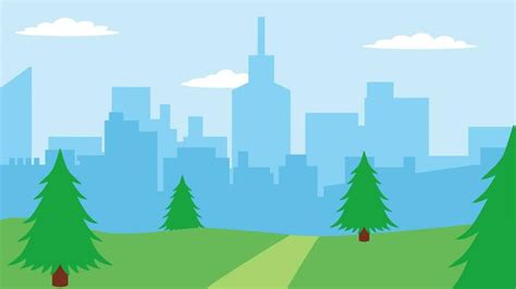 Green City Background Vector Art, Icons, and Graphics for Free Download