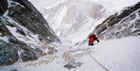 Climbing Alpine Style at altitude