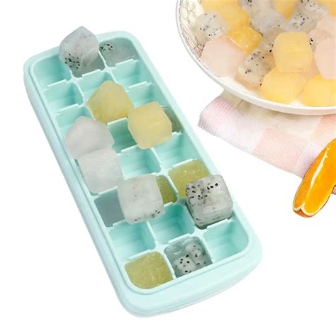 24 Compartment DIY Creative Large Silicone Ice Cube Tray Square Shape ...