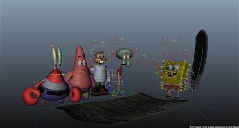 THE SPONGEBOB MOVIE - SPONGE OUT OF WATER: Glenn Melenhorst - VFX Supervisor - Iloura - The Art ...