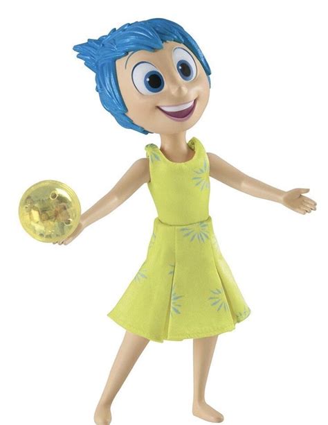 JOY Disney Pixar Inside Out Movie Talking Doll Toy Waves Arms Yellow ...