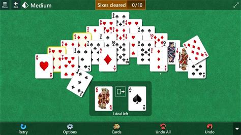 Microsoft Solitaire Collection: Pyramid - Medium - August 22, 2023 ...