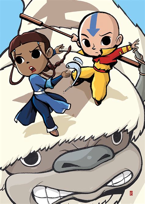 Aang Fanart on Behance