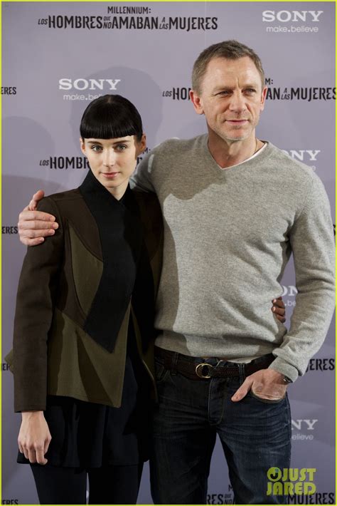 Daniel Craig & Rooney Mara: 'Dragon Tattoo' in Madrid: Photo 2614404 ...