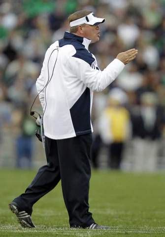 Notre Dame Coach Brian Kelly Brings his Irish Swagger Back to Boston