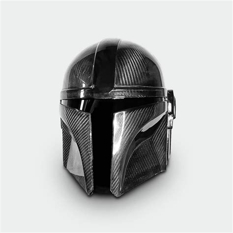 Mandalorian Helmet - FULL Carbon – Cyber Craft