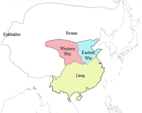 Liang - Chinese Dynasty Timeline