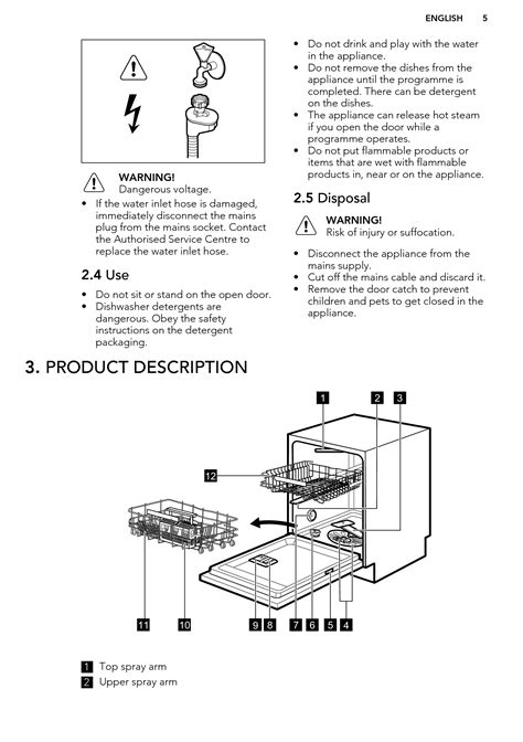 AEG Integrated dishwasher F66603VI0P User Manual