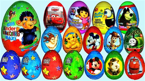 Kinder Surprise Eggs Disney