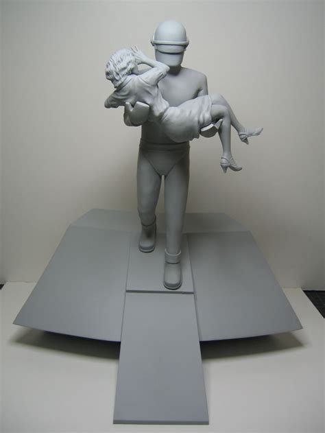 Gort with Girl Sculpture 2 by ScottWhitworth on DeviantArt | Sculpture, Deviantart, Conceptual