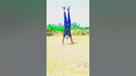 sunil,fitness,handstand,pushup - YouTube