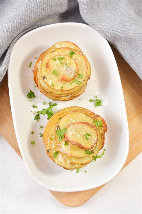 Sliced Potatoes in a Muffin Tin - Sweet Pea's Kitchen