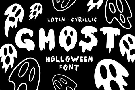 Ghost font | Fonts ~ Creative Market