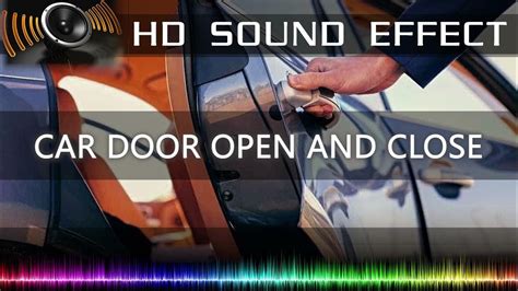 Car door open close sound effects | HQ - YouTube