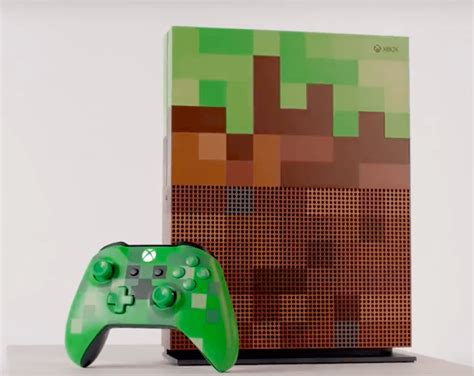 Microsoft announces Xbox One S 1 TB Console Minecraft Edition with ...