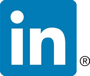 linkedin logo vector png