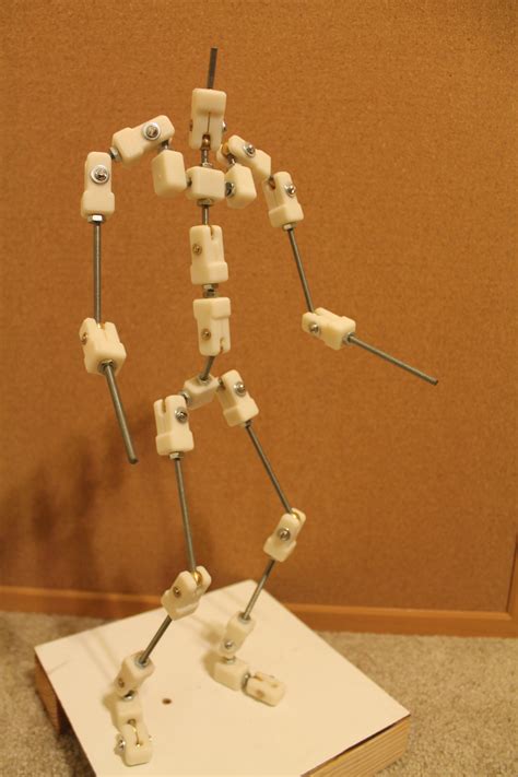 Aron Bothman: 3D print armature | Stop motion, Stop motion armature, Art toys design