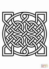 Celtic Knots Design Coloring Pages sketch template