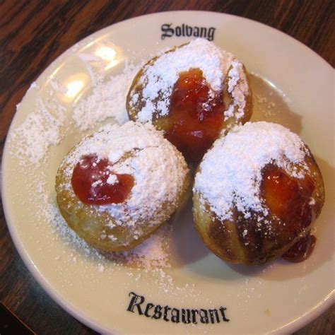 Then you can head over to the Solvang Restaurant where locals go for authentic Danish dishes ...