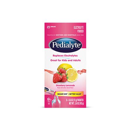 Pedialyte® Powder Packs Strawberry Lemonade Reviews 2020