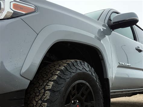 Cement Grey TRD Sport Painted Fender Flares (New, Take-Off) | Tacoma World