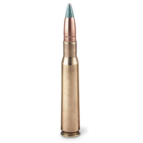 100 rds. .50 cal. M9 Linked Blue Tip Ammo with .50 cal. Can - 72794, at ...