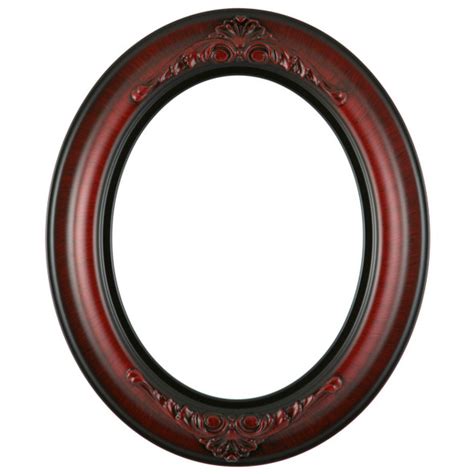 Ramino Oval Picture Frame - Vintage Cherry |Victorian Frames