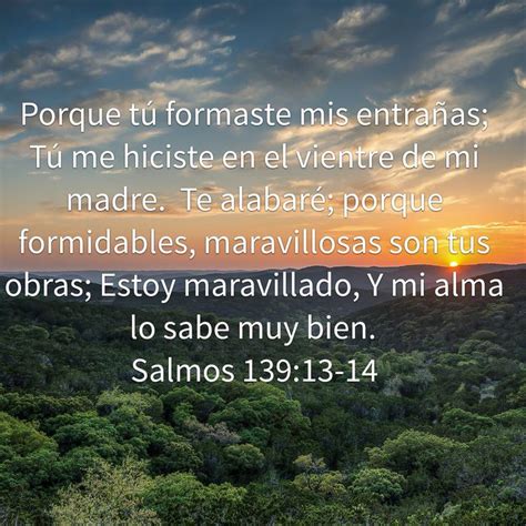 Salmo 139:13-14 | Salmo 139 13, Salmos, Salmo 139