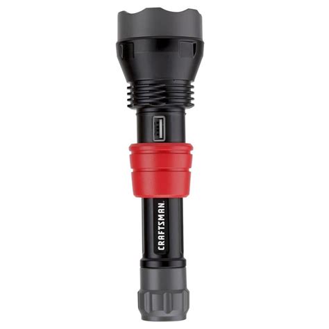 CRAFTSMAN 500-Lumen LED Rechargeable Flashlight (Battery Included) | eBay