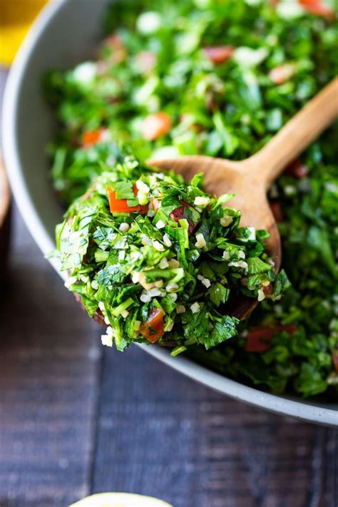 Lemony Lebanese Tabouli (Tabbouleh) | Recipe | Yummy salad recipes, Tabouli recipe, Tabbouleh