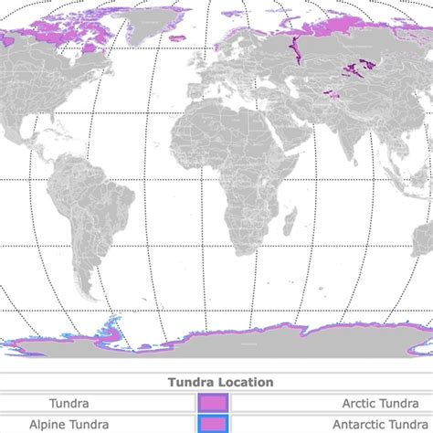 Tundra Climate Map