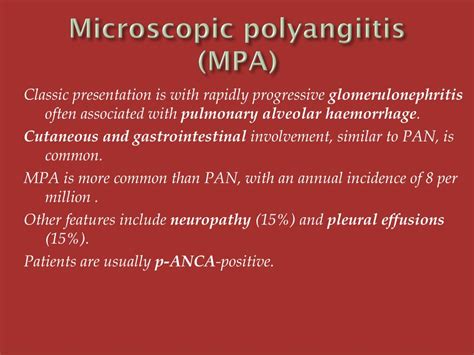 PPT - Vasculitis PowerPoint Presentation, free download - ID:2136811