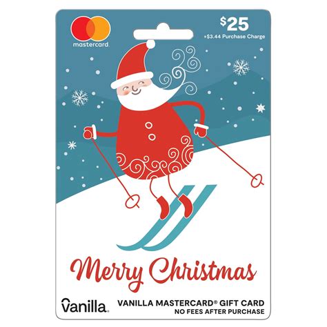 $25 Vanilla Mastercard® Gift Card - Holiday - Walmart.com