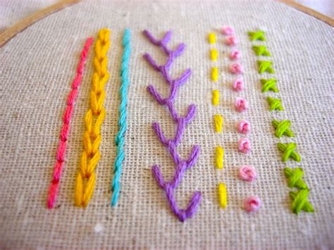 easy embroidery stitches – Free Cross Stitch Patterns