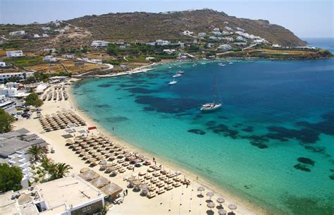 Map of Mykonos Beaches | Best Mykonos Beaches Map 2018