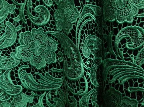 emerald green lace fabricvenise lace fabric bridal lace