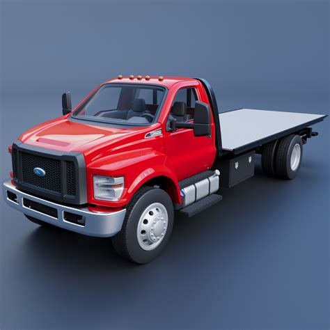 3D file Ford F-650 Regular Cab Tow Truck - 2023・Model to download and 3D print・Cults