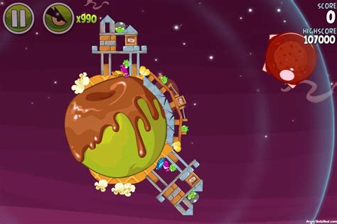 Angry Birds Space Utopia Level 4-7 Walkthrough | AngryBirdsNest