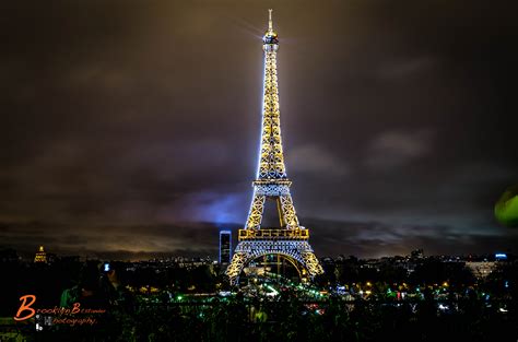 Eiffel Tower At Night Cover Photo