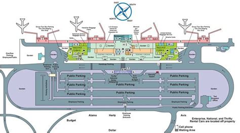 Lihue Terminal Map | Kauai hawaii, Lihue, Lihue airport