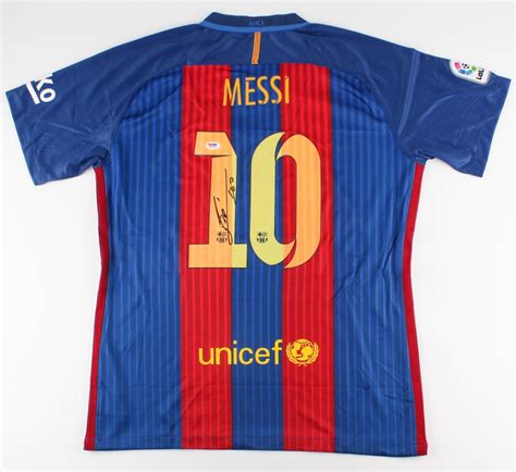 Lionel Messi Signed Nike Barcelona Jersey (PSA LOA) | Pristine Auction