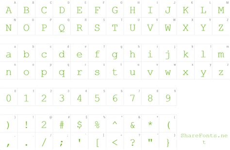 Download Free Font Courier New