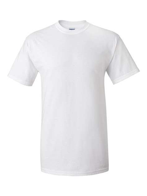 White Tshirt for Men - Gildan 2000 - Men T-Shirt Cotton Men Shirt ...