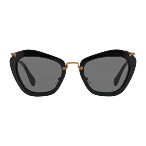 Miu Miu - Miu Miu Noir Sunglasses - Cat Eye - Coal - Sunglasses - Miu ...